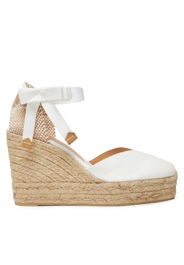 Espadryle Castañer. Kolor: biały