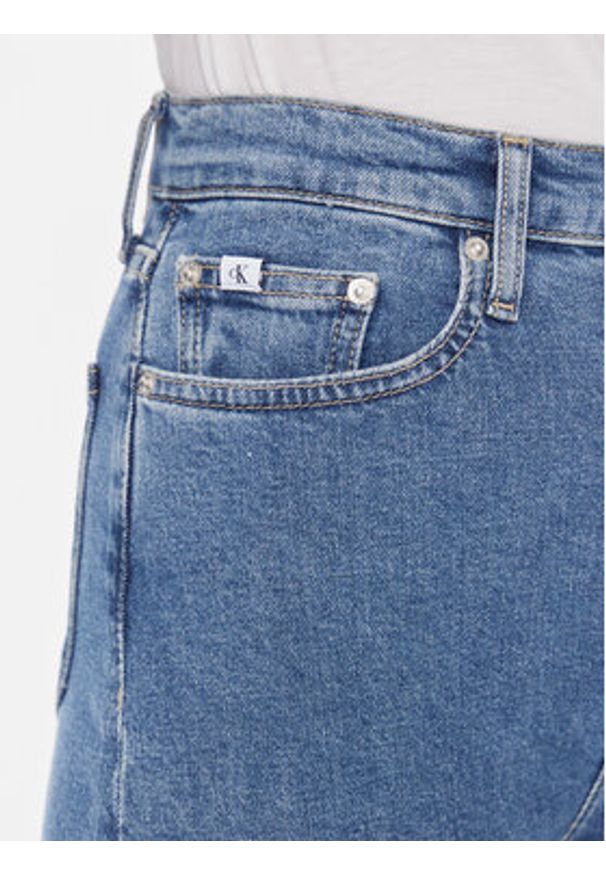 Calvin Klein Jeans Jeansy Ckj Dnm Kyro Quartzblue J20J222777 Niebieski Straight Fit. Kolor: niebieski