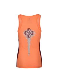 Damski tank top Kilpi Slinky. Kolor: pomarańczowy, różowy, wielokolorowy. Materiał: materiał. Sport: bieganie #1