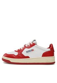 AUTRY Sneakersy AULM WB02 Czerwony. Kolor: czerwony. Materiał: skóra