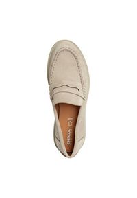 Geox Loafersy D Spherica Ec1 B D65DKB 00022 C5004 Beżowy. Kolor: beżowy. Materiał: skóra, zamsz #3