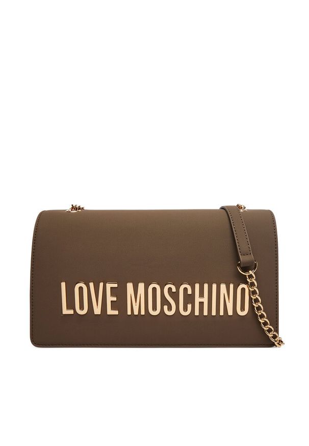 Love Moschino - Torebka LOVE MOSCHINO. Kolor: brązowy