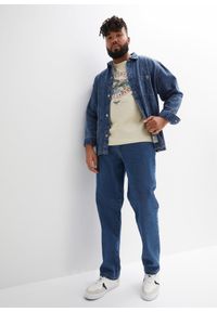 bonprix - T-shirt z czystej bawełny organicznej. Kolor: beżowy. Materiał: bawełna #3