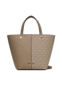 MICHAEL Michael Kors Torebka 32T5GFFC1B Beżowy. Kolor: beżowy. Materiał: skórzane #5