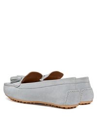 Geox Mokasyny D Kalistena D651JE 00022 C0397 Szary. Kolor: szary. Materiał: zamsz, skóra #4