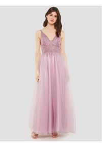 Swing Sukienka wieczorowa 5AD19900 Różowy Regular Fit. Kolor: różowy. Materiał: syntetyk. Styl: wizytowy #1