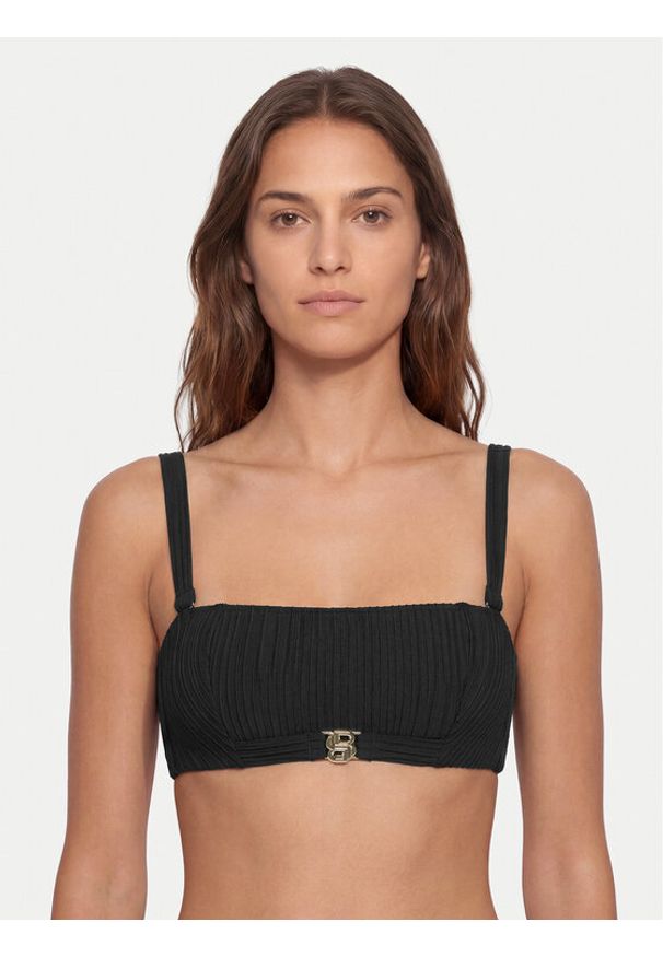 BOSS Góra od bikini 50561325 Czarny. Kolor: czarny. Materiał: syntetyk