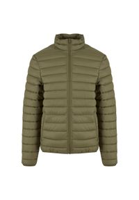 Lekka kurtka puchowa Urban Classics. Kolor: zielony. Materiał: puch. Sezon: zima #1
