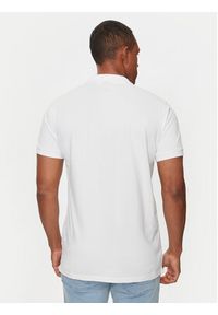 Petrol Industries Polo M-1040-POL945 Biały Slim Fit. Typ kołnierza: polo. Kolor: biały. Materiał: bawełna #4