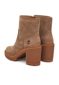 Timberland Botki Allington TB0A26WAEN51 Beżowy. Kolor: beżowy. Materiał: nubuk, skóra