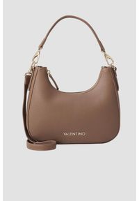 Valentino by Mario Valentino - VALENTINO Torebka w kolorze taupe Brixton Hobo Bag. Kolor: beżowy. Wzór: paski