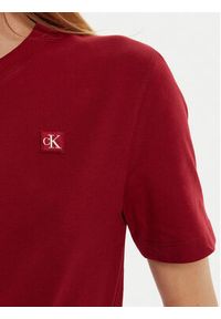 Calvin Klein Jeans T-Shirt J20J223226 Czerwony Regular Fit. Kolor: czerwony. Materiał: bawełna #4