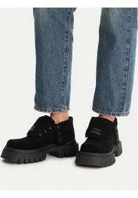 Steve Madden Trapery Parkview SM11004796 Czarny. Kolor: czarny. Materiał: materiał #1