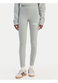 Adidas - adidas Komplet bluza i legginsy Leisure KB8448 Zielony Regular Fit. Kolor: zielony. Materiał: bawełna #4