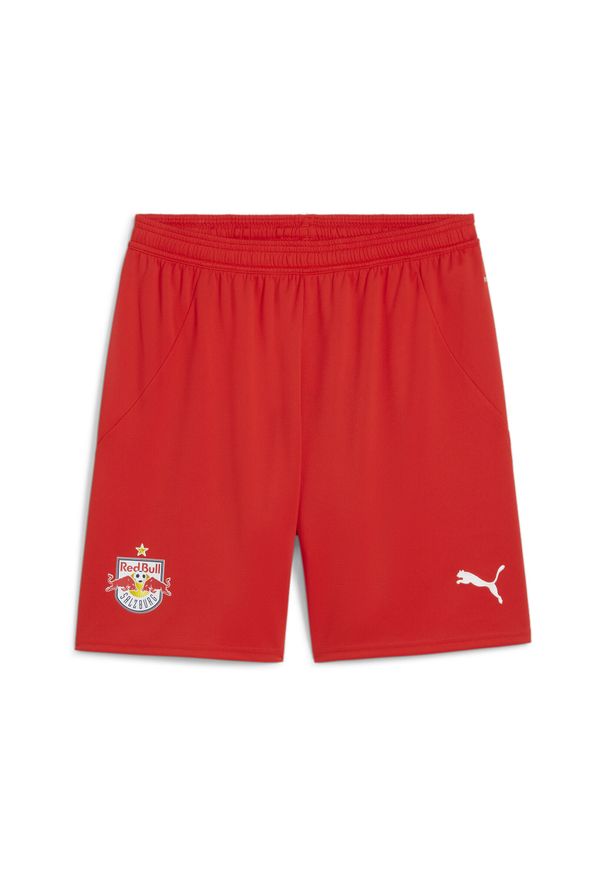 Puma - Męskie szorty FC Red Bull Salzburg 24/25 PUMA Red White. Kolor: czerwony, wielokolorowy, biały. Sport: piłka nożna