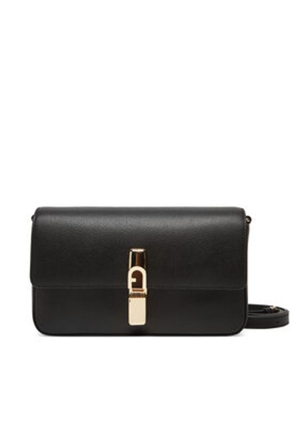 Furla Torebka WB01826 ARE000 CN O6000 Czarny. Kolor: czarny. Materiał: skórzane