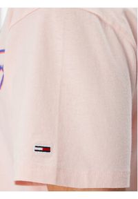 Tommy Jeans T-Shirt Faded Graphic DM0DM20768 Różowy Relaxed Fit. Kolor: różowy. Materiał: bawełna #4
