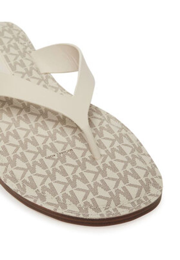 MICHAEL Michael Kors Japonki 40S5KOFA2L Écru. Materiał: skóra