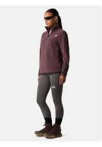 The North Face Polar Glacier NF0A8D2J Fioletowy Regular Fit. Kolor: fioletowy. Materiał: syntetyk