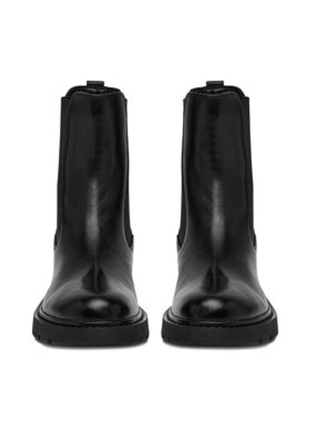 Beverly Hills Polo Club Sztyblety CEO-WI45-TOSS-02 Czarny. Kolor: czarny. Materiał: skóra