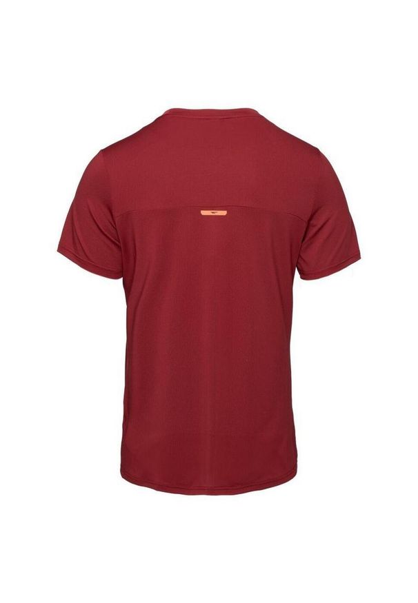 Hi-tec - T-shirt Męski Jeden Kolor Hadi. Kolor: czerwony. Sport: turystyka piesza