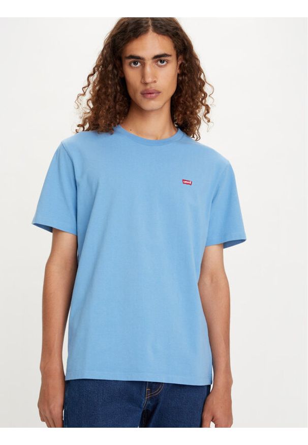 Levi's® T-Shirt Ss Original 566050160 Niebieski Regular Fit. Kolor: niebieski