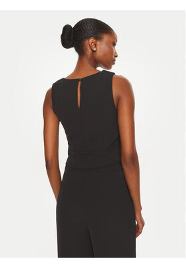 Rinascimento Top CFC0120598003 Czarny Slim Fit. Kolor: czarny. Materiał: syntetyk