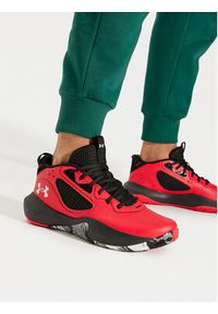 Under Armour Buty do koszykówki Ua Lockdown 6 3025616-600 Czerwony. Kolor: czerwony. Materiał: skóra. Sport: koszykówka #5