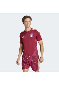 Adidas - Podstawowa koszulka bramkarska Włochy 26. Kolor: czerwony, wielokolorowy, brązowy. Technologia: ClimaCool (Adidas). Sport: piłka nożna #1