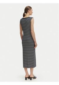 TOMMY HILFIGER - Tommy Hilfiger Sukienka codzienna WW0WW49311 Granatowy Slim Fit. Okazja: na co dzień. Kolor: niebieski. Materiał: wiskoza. Typ sukienki: proste. Styl: casual #2