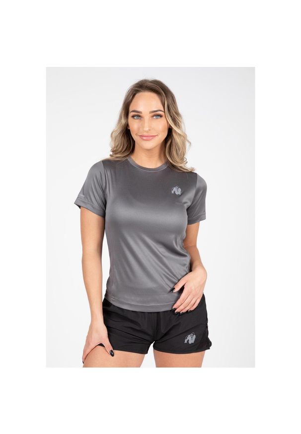 GORILLA WEAR - Raleigh Koszulka - Szary. Kolor: szary. Długość rękawa: krótki rękaw. Długość: krótkie. Sport: fitness