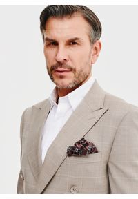 Pako Lorente - PAKO LORENTE – Dwurzędowa marynarka garniturowa w kratę. Materiał: wełna #6
