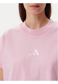 Adidas - adidas T-Shirt ALL SZN JD0187 Różowy Regular Fit. Kolor: różowy. Materiał: bawełna #4