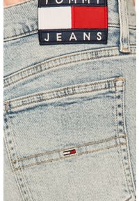 Tommy Jeans - Szorty jeansowe. Okazja: na co dzień. Kolor: niebieski. Materiał: tkanina, bawełna, denim, elastan. Wzór: gładki. Styl: casual #2
