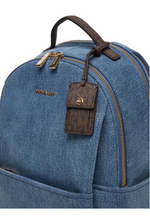 MICHAEL Michael Kors Plecak 30S6G3XB2C Niebieski. Kolor: niebieski. Materiał: materiał