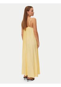 Vero Moda Sukienka letnia Vira 10340738 Żółty Relaxed Fit. Kolor: żółty. Materiał: wiskoza. Sezon: lato #5