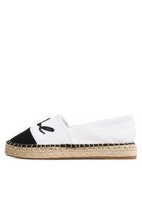 Karl Lagerfeld - KARL LAGERFELD Espadryle KL98201 Biały. Kolor: biały. Materiał: materiał