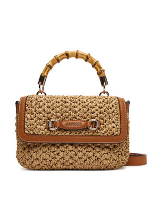 Guess Torebka Siria HWWG92 32200 Beżowy. Kolor: beżowy