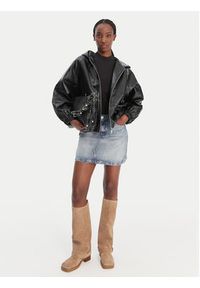 MICHAEL Michael Kors Kurtka z imitacji skóry MR620K5DTW Czarny Regular Fit. Kolor: czarny. Materiał: skóra #3