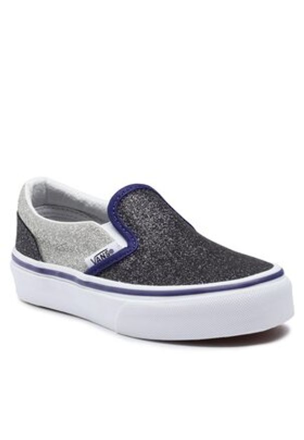 Vans Tenisówki Uy Classic Slip-On VN0005WWSXN1 Srebrny. Zapięcie: bez zapięcia. Kolor: srebrny. Materiał: materiał