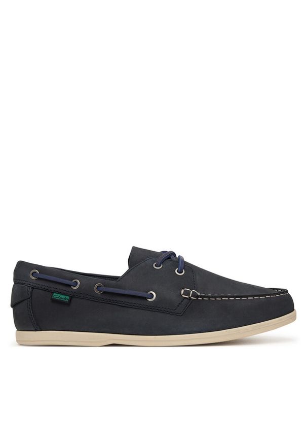 Półbuty Clarks. Kolor: niebieski