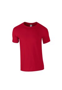 GILDAN - Koszulka Softstyle Dla Dorosłych Unisex. Kolor: czerwony. Sport: turystyka piesza