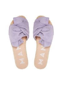 Manebi Espadryle Hamptons Sandals With Knot W 1.3 JK Fioletowy. Kolor: fioletowy #3