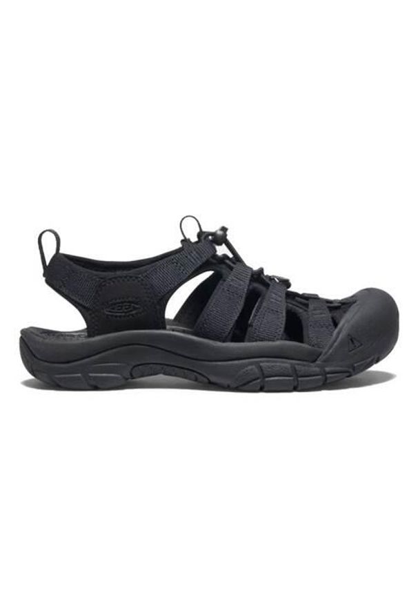 keen - Buty do chodzenia damskie Keen Newport H2. Kolor: czarny. Materiał: guma, syntetyk, tkanina, materiał. Sport: turystyka piesza