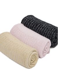 Nine West Skarpety CEO_AS_NW_07_W_AW25 (3 PACK) mix Różowy. Kolor: różowy. Materiał: materiał, bawełna #3