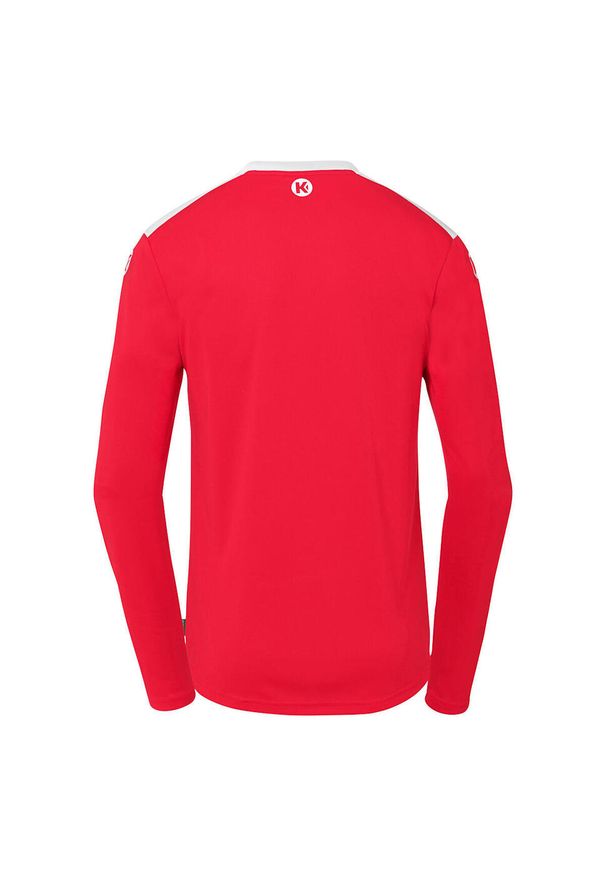 KEMPA - Dziecięcy dżersej z długim rękawem Kempa Emotion 27. Kolor: wielokolorowy, biały, czerwony. Materiał: jersey. Długość rękawa: długi rękaw. Długość: długie. Sport: piłka ręczna