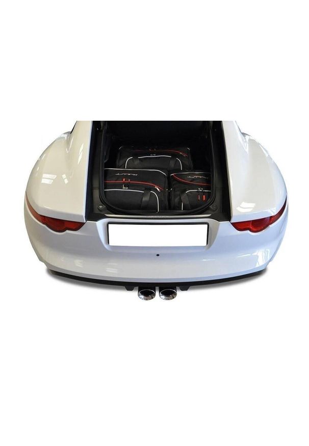 KJUST - Torby Do Bagażnika Jaguar F-Type Coupe 2013-2019 3Szt Kjust. Kolor: czarny. Styl: sportowy