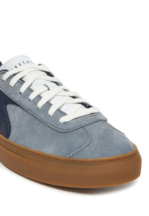 skechers - Skechers Sneakersy Arch Fit Legend - Romah 254001/GYNV Niebieski. Kolor: niebieski. Materiał: skóra, zamsz