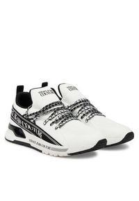 Versace Jeans Couture Sneakersy 79YA3SA3 Biały. Kolor: biały. Materiał: materiał