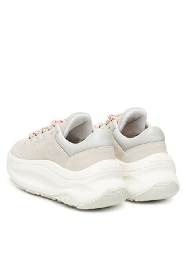 Moon Boot Sneakersy Moon247 80D2490050 Écru. Materiał: zamsz, skóra